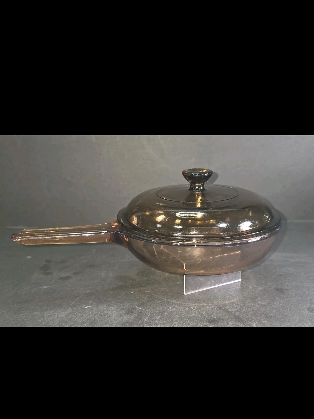 Vintage Vision Corning France Amber Glass 7